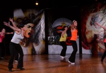 Spettacolo Tableaux Vivants coreografia “Zumba Fitness”