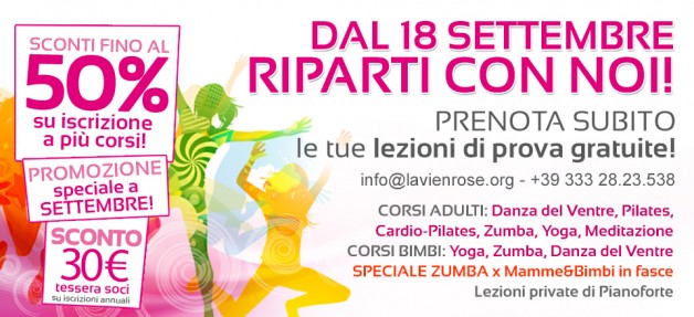 Prenota le tue lezioni di prova!