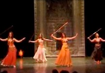 Spettacolo Fantasia Orientale III coreografia “Il bastone”