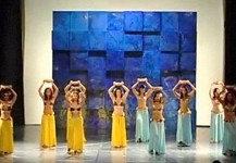 Spettacolo Fantasia Orientale V coreografia “Primavera”